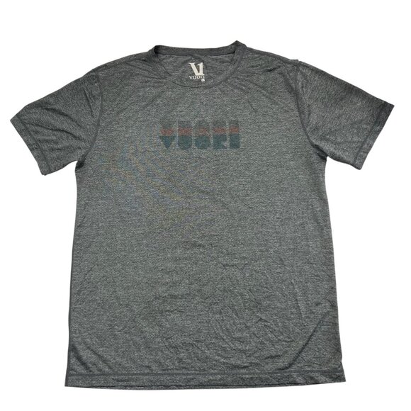 Vuori Men's Rise the Shine Short Sleeve Heathered Grey T-Shirt Size Large - Picture 1 of 5
